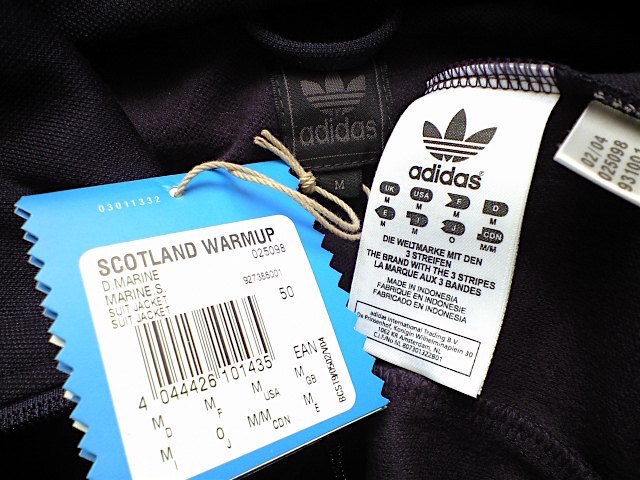 即決 デッドストック レア adidas Originals 国別 スコットランド