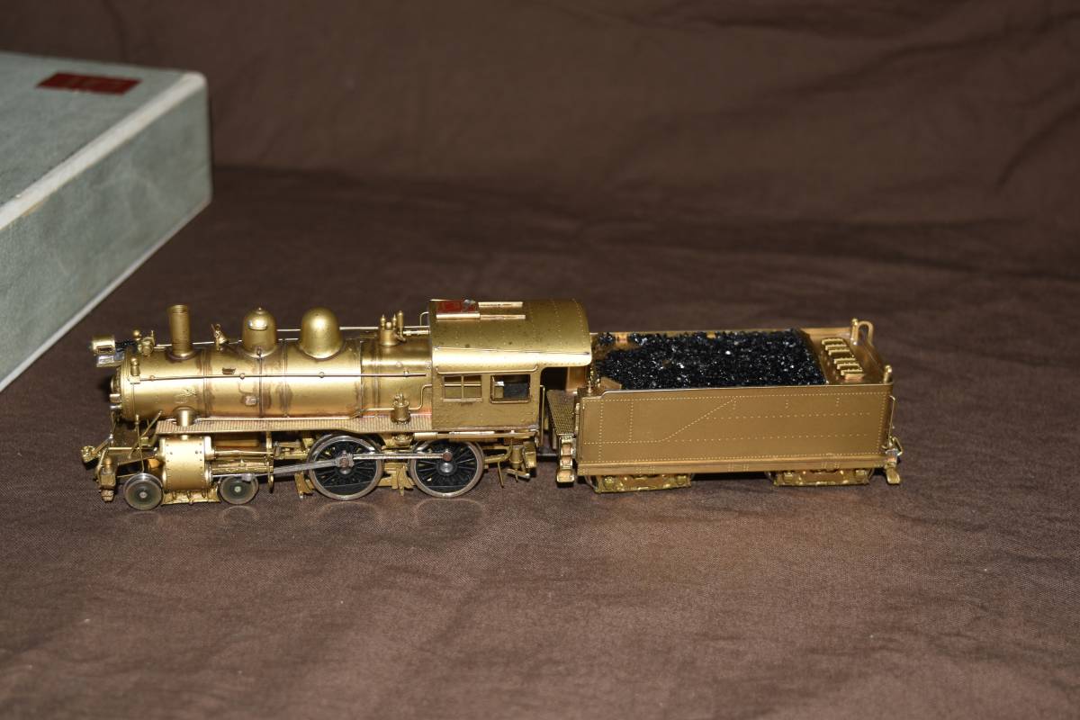 アンティーク鉄道模型　希少　アメリカ型ブラスモデル　オリンピア　GN117　D-16　4-4-0_画像4
