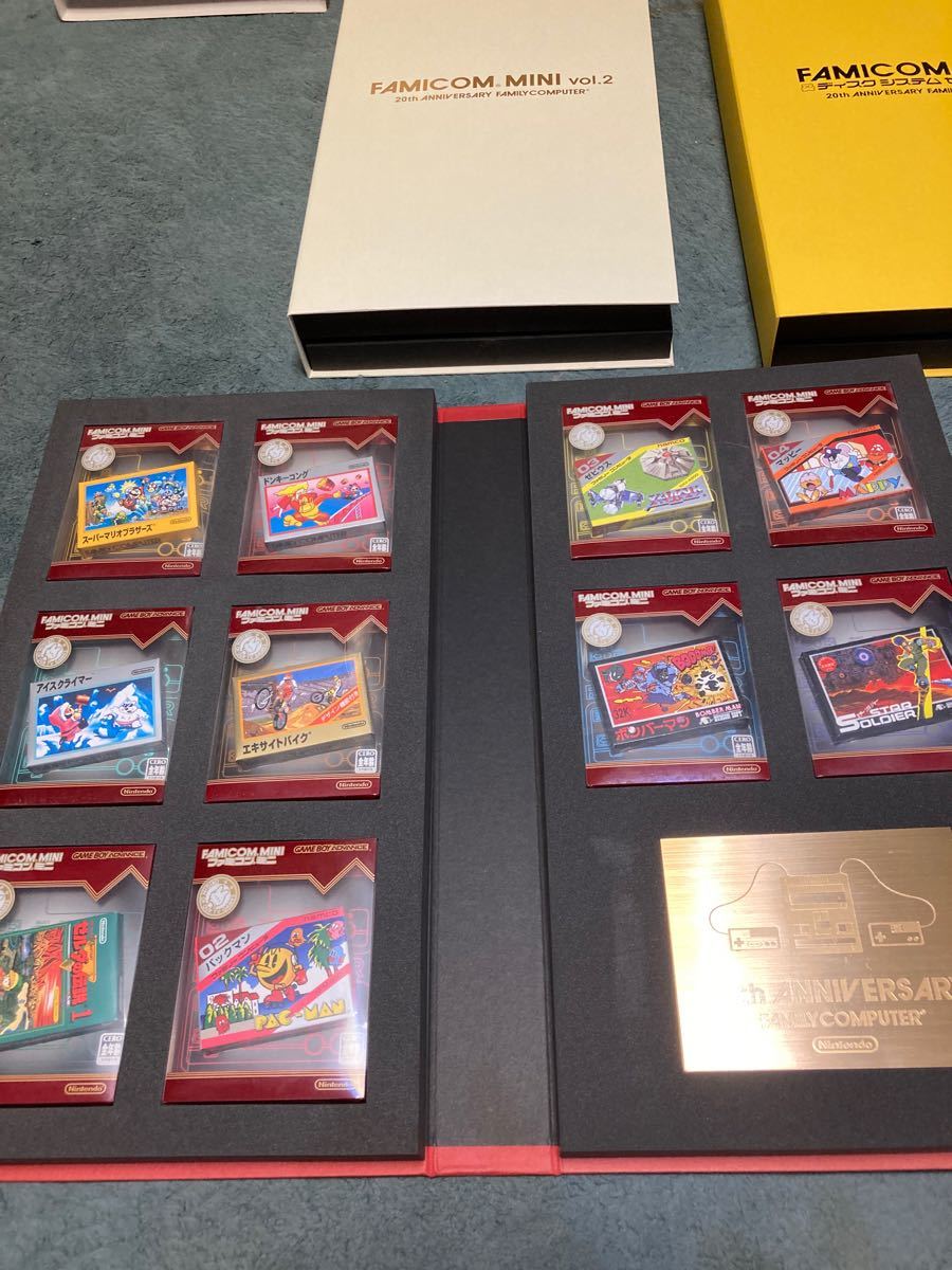 GBA ゲームボーイアドバンスソフト ファミコンミニ コレクションBOX vol.1 vol.2 ディスクシステムセレクション新品