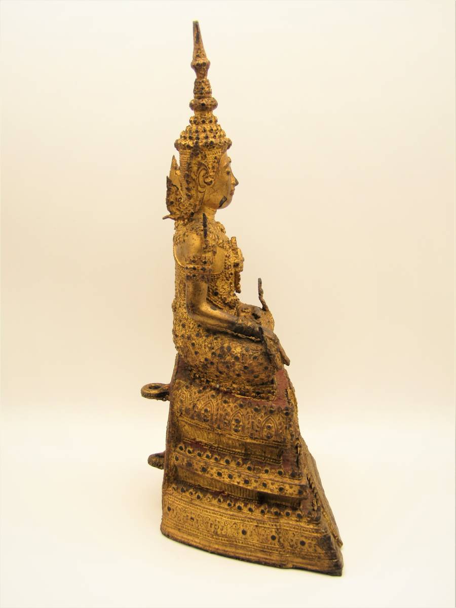 仏像/タイ/チベット/古銅/古美術/仏教美術/時代仏教美術_画像2