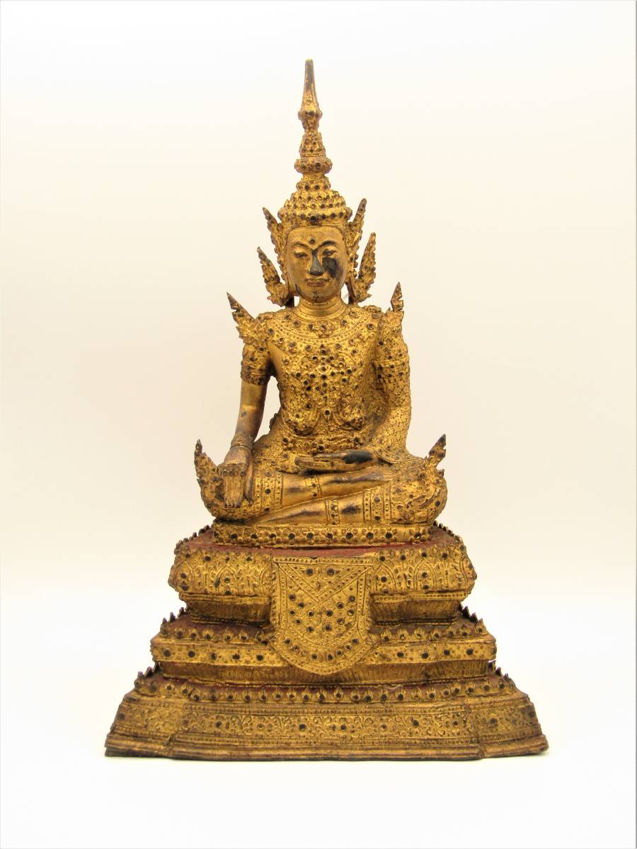 仏像/タイ/チベット/古銅/古美術/仏教美術/時代仏教美術_画像1