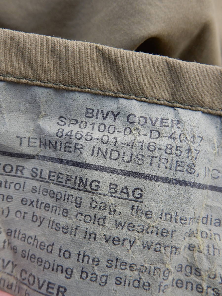 米軍放出品　GORE-TEX Improved Modular Sleeping Bag System　寝袋シュラフ スリーピングバッグ　3点セット