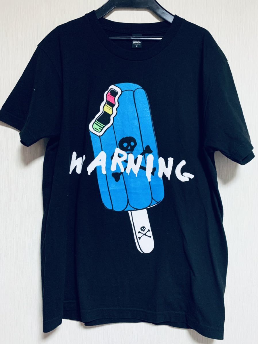 Paypayフリマ デザインティーシャツストアグラニフ アイスキャンデースカル半袖tシャツ M