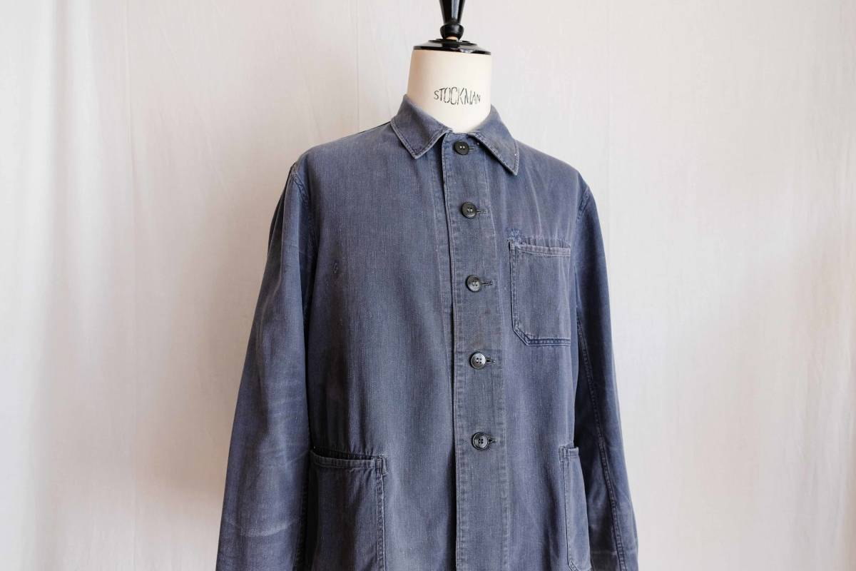 1940s~50s ドイツヴィンテージ ワークジャケット コットンツイル