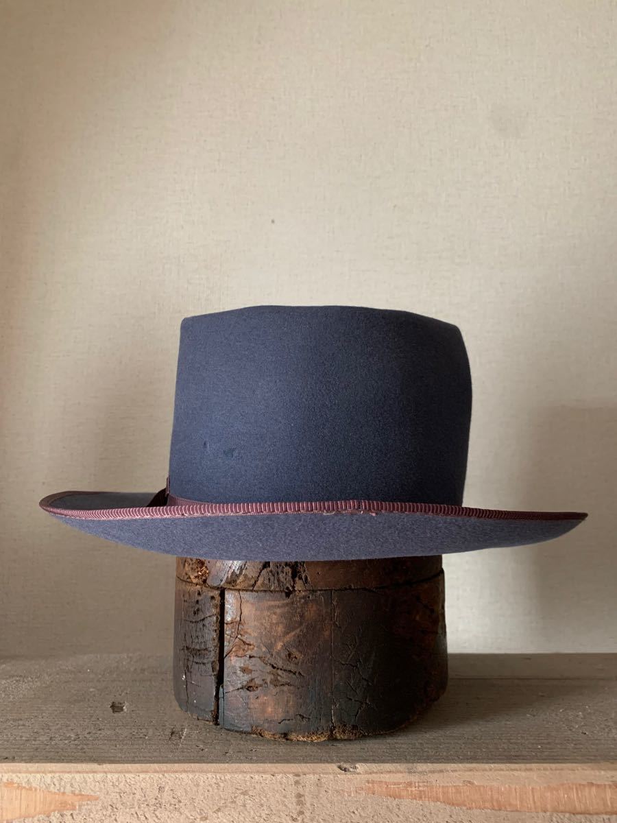 ステットソン ストラトライナー ハット ジョニーデップ ヴィンテージ 40s STETSON ボルサリーノ ジョニーデップ 中折れ