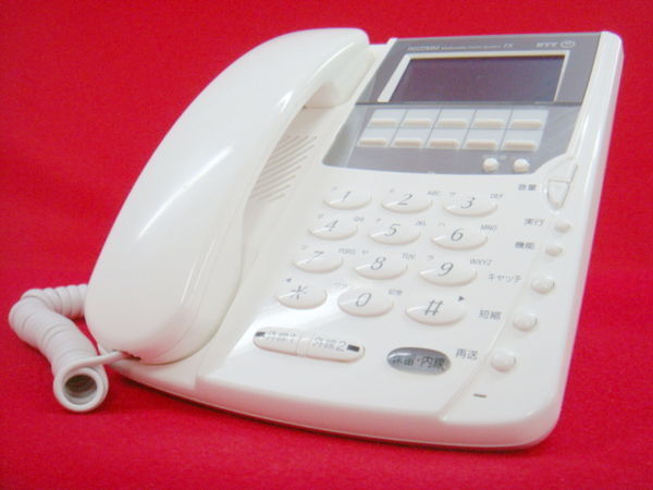 1年保証』 FX-TELヒョウジュン-(1)(W)(10ボタン標準電話機(白)) NTT