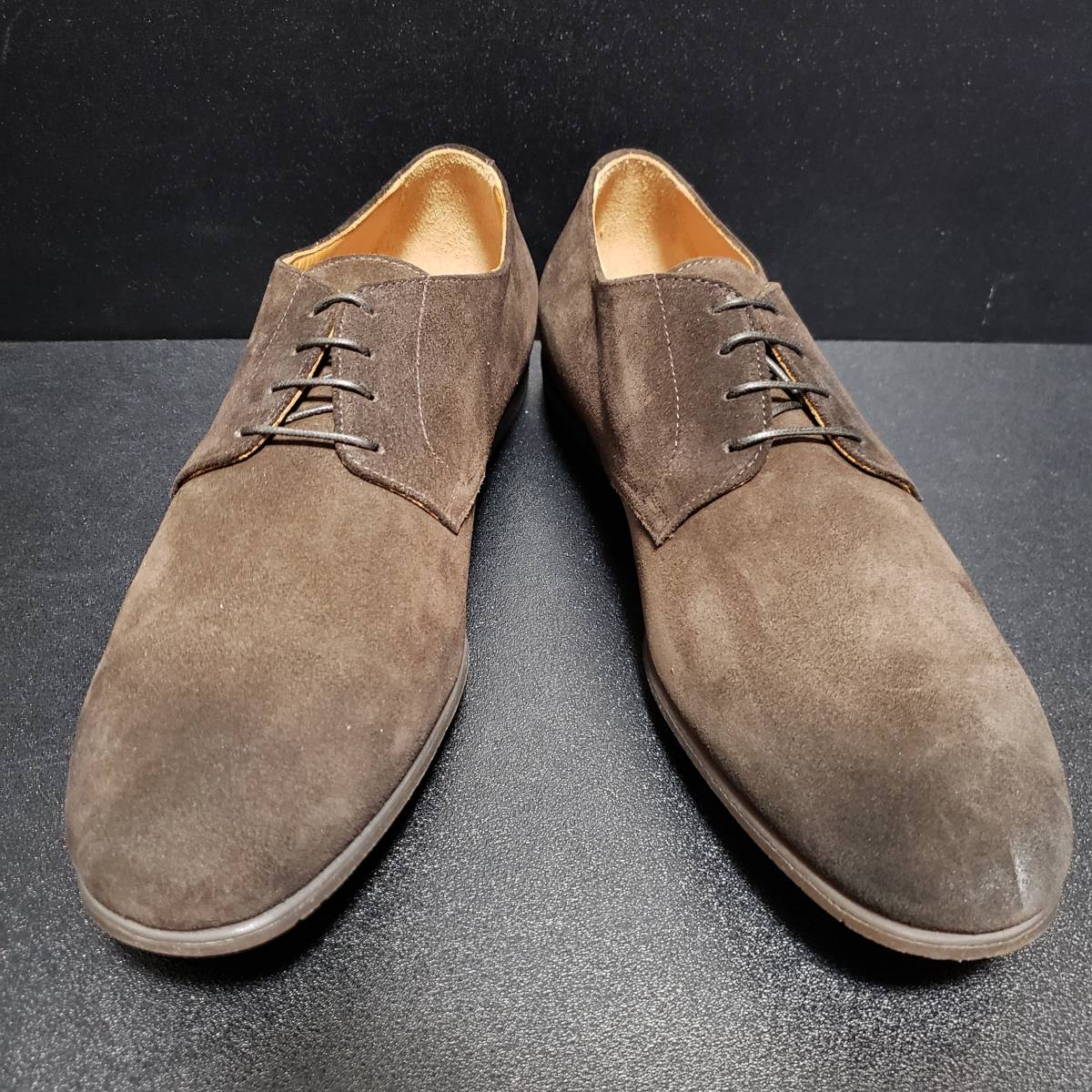 最新のデザイン デュカルス（DOUCAL'S） イタリア製革靴 41 茶 26.0cm