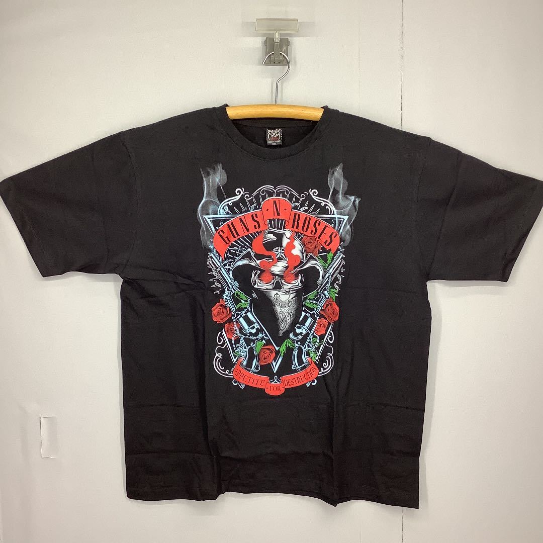 SR2XLD3. バンドTシャツ XXLサイズ　GUNS N’ ROSES ③ ガンズアンドローゼズ　GN’R