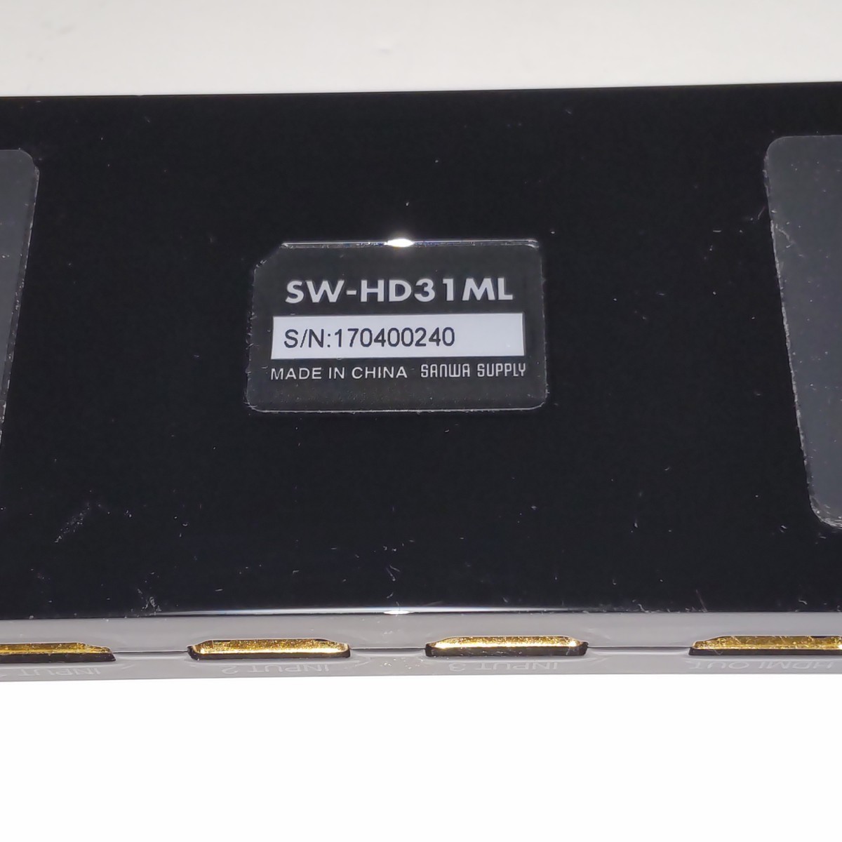 HDMI切替機 HDMIセレクター SW-HD31ML
