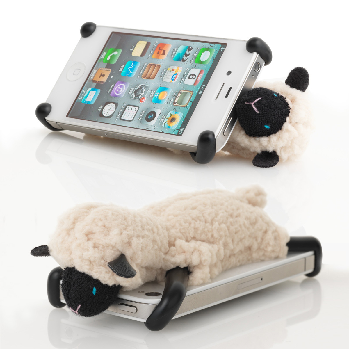 即決 アウトレット品 SHEEPY for iPhone 5/5s/5c IVアイボリー