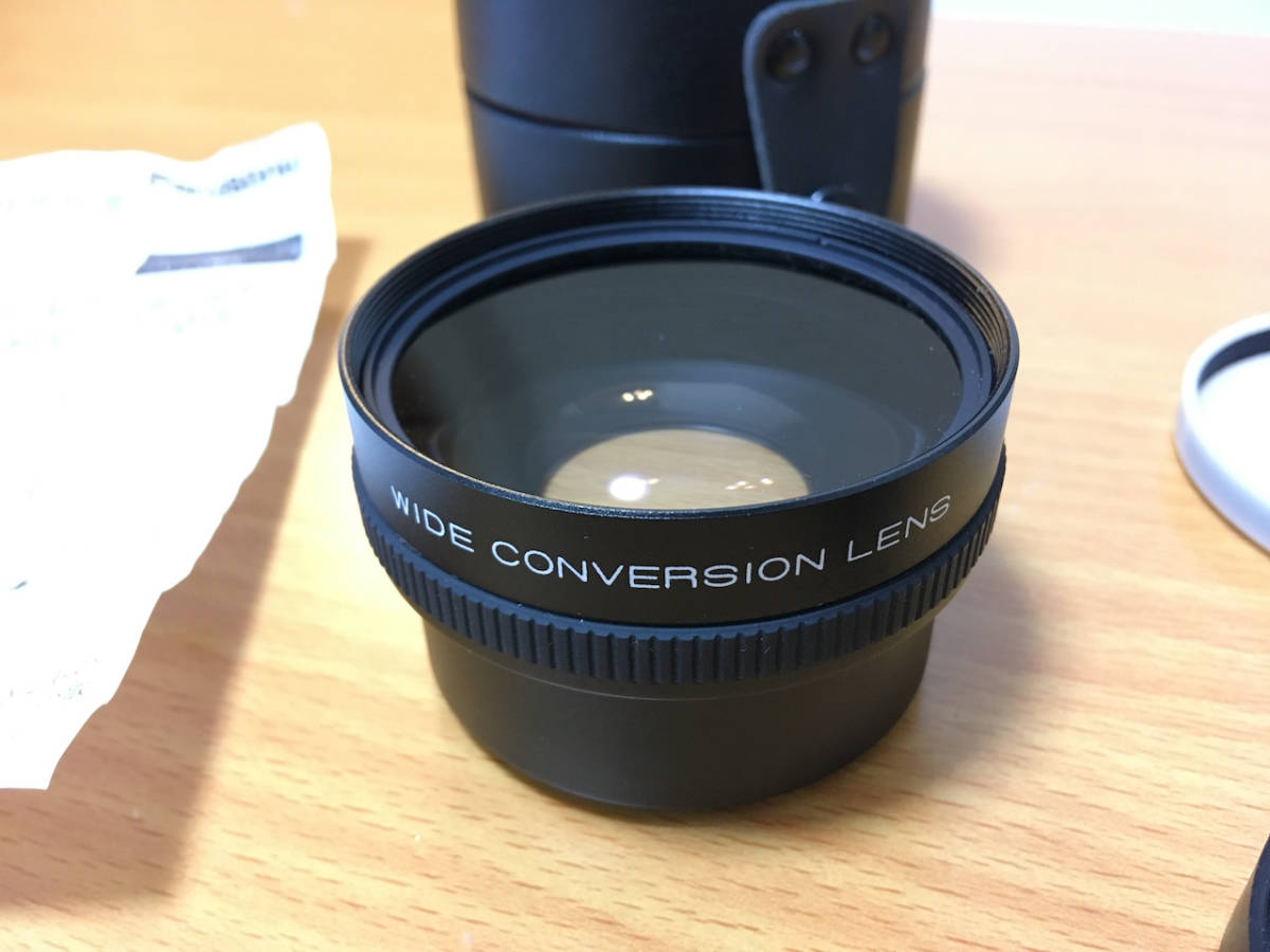 Yahoo!オークション - Panasonic ワイドコンバージョンレンズ VW-LW2 Yahoo!オークション - Panasonic ワイドコンバージョンレンズ VW-LW2
