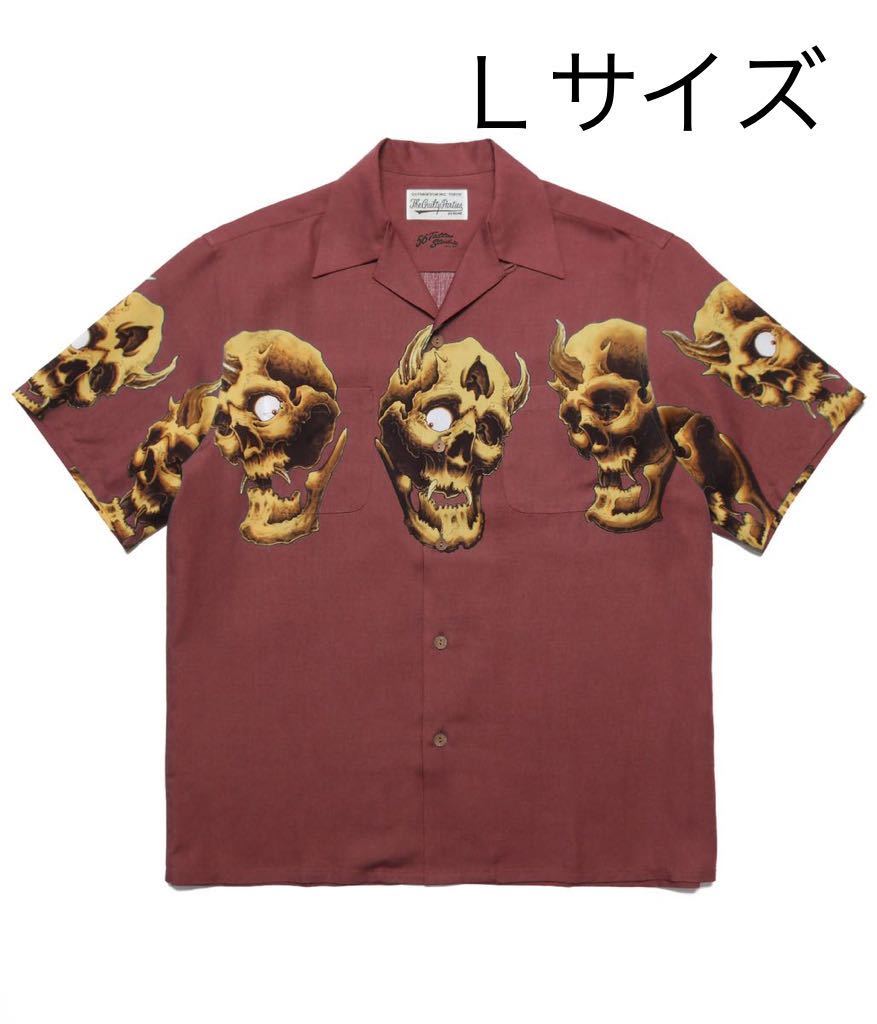 即完売　WACKOMARIA×TATTOO STUDIO/HAWAIIAN SHIRT ワコマリア　アロハシャツ