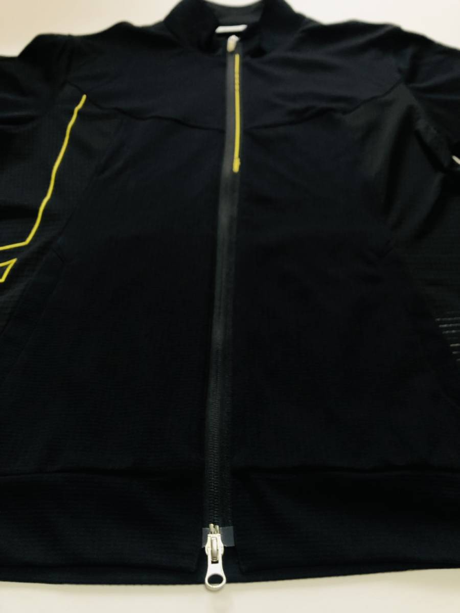 【美品】即決！adidas　アディダスゴルフ　メンズウェア　ジャケット　長袖　サイズ：L　ストレッチ素材　ブラック系_画像5