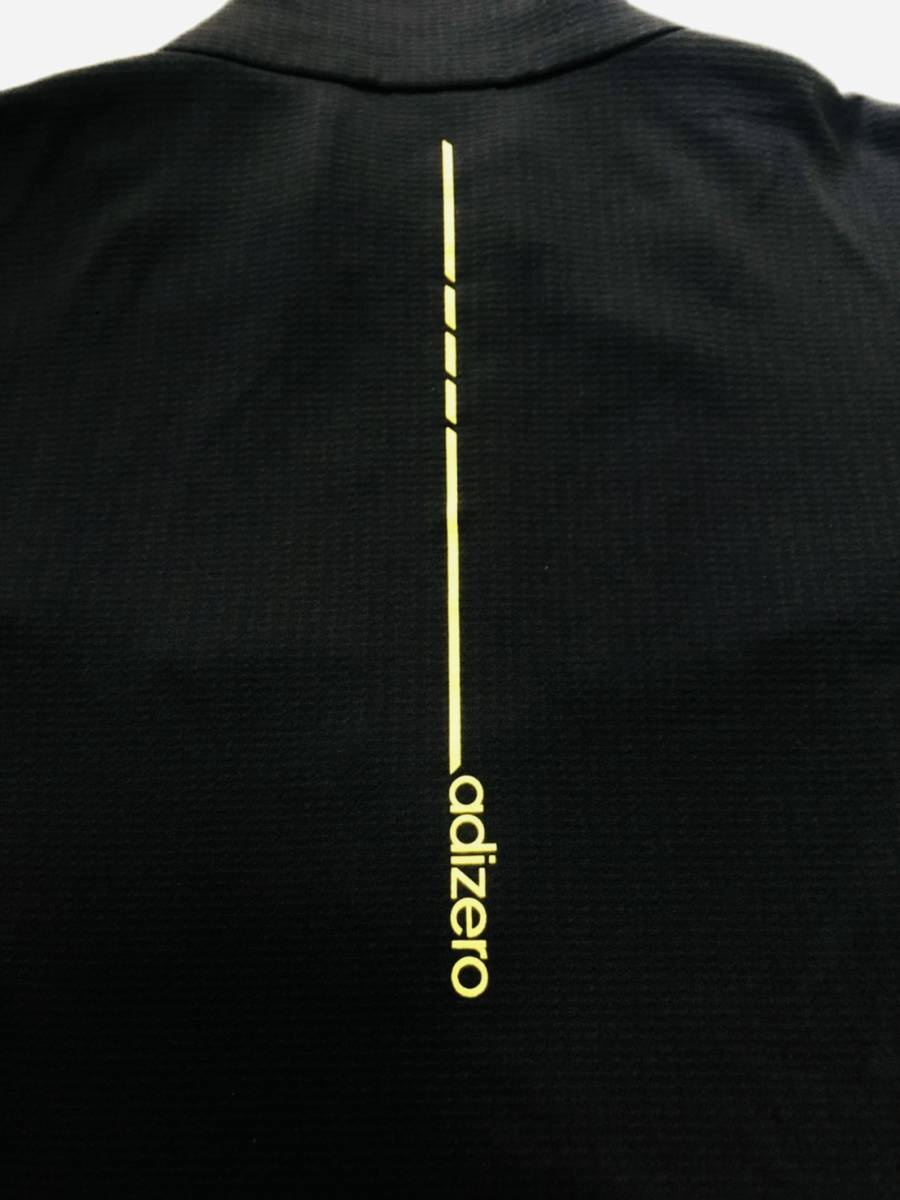 【美品】即決！adidas　アディダスゴルフ　メンズウェア　ジャケット　長袖　サイズ：L　ストレッチ素材　ブラック系_画像6