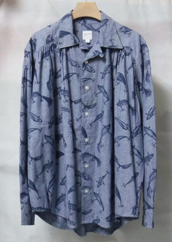 品多く ルアー柄 ネペンテス york new NEPENTHES シャンブレー M