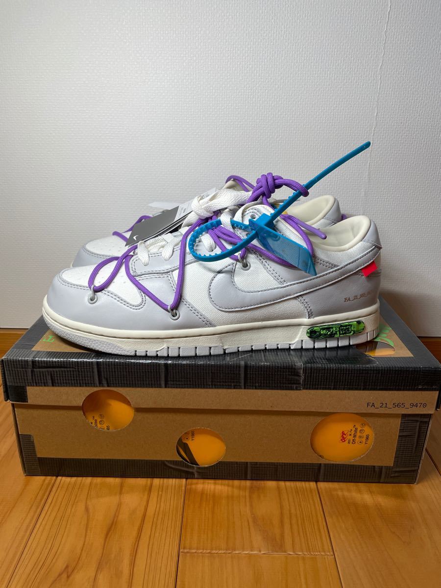 NIKE off-white ダンクLowThe 50／26.5cm lot47