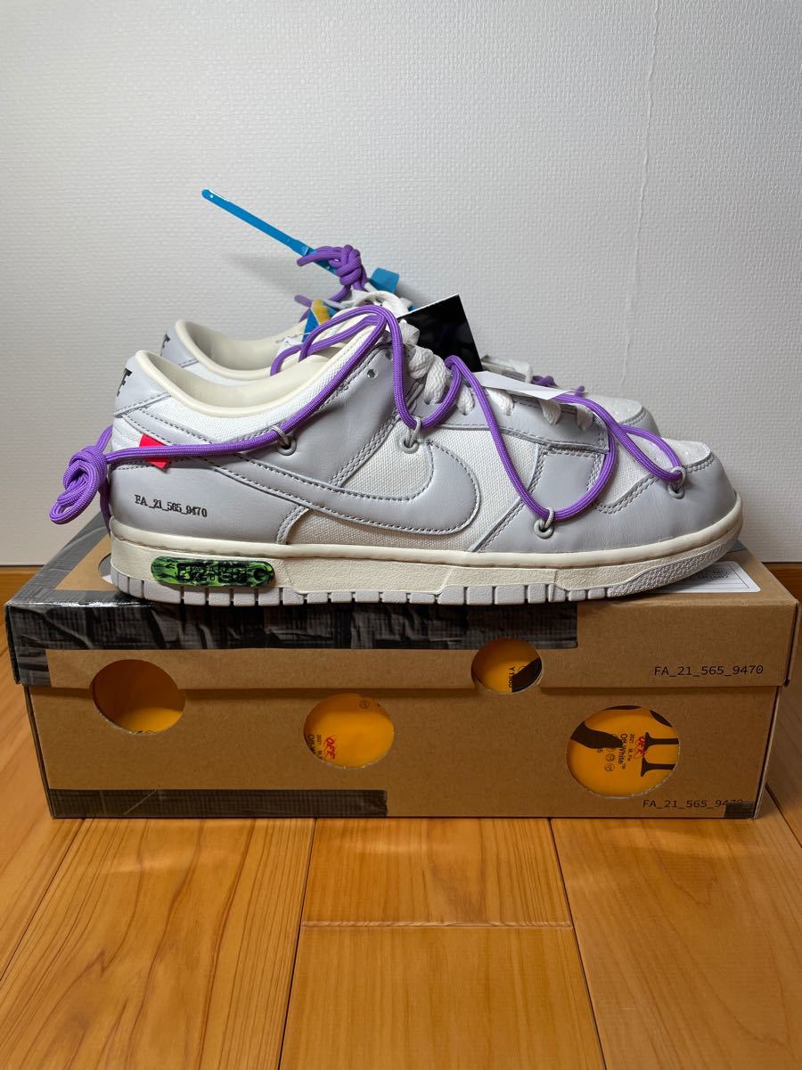 NIKE off-white ダンクLowThe 50／26.5cm lot47