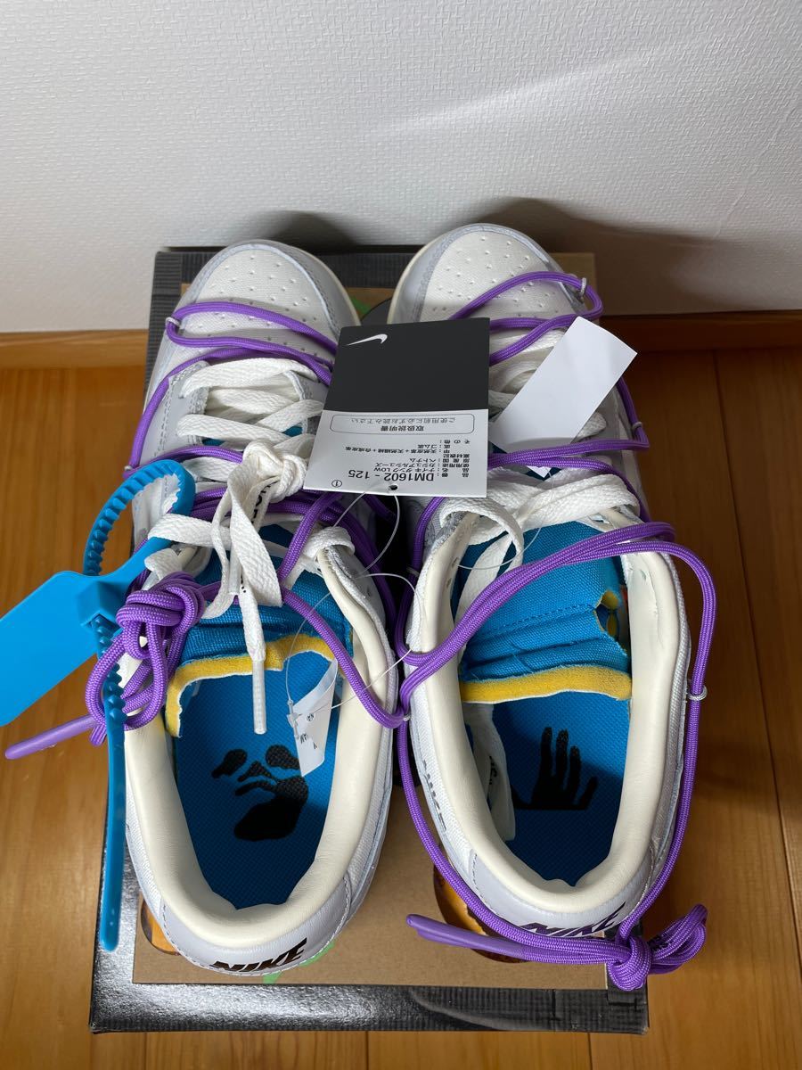 NIKE off-white ダンクLowThe 50／26.5cm lot47