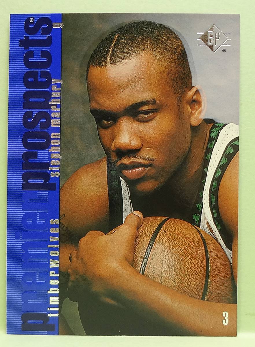 NBA ステフォン・マーブリー 1996-97 sp premier prospects Stephon Marbury RC_画像2