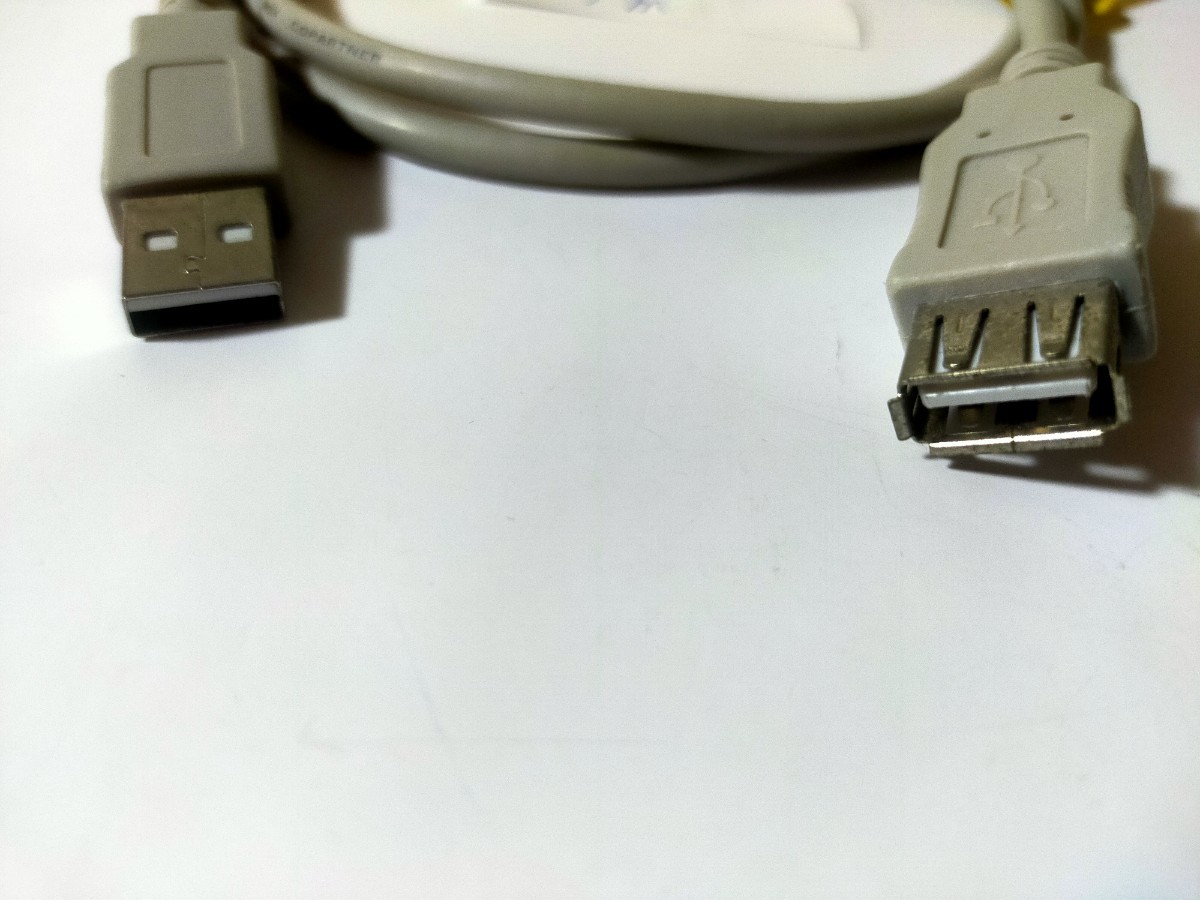 USB延長ケーブル　1m
