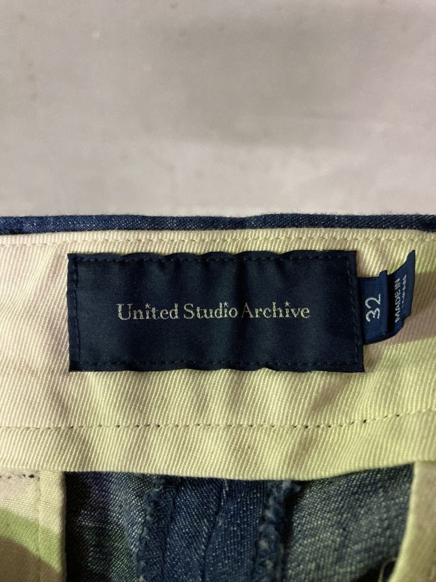 未使用タグ付き！United Studio Archive ショートパンツ！日本製！