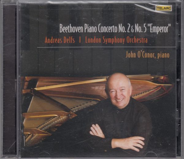 [CD/Telarc]ベートーヴェン:ピアノ協奏曲第2&5番/J.オコーナー(p)&A.デルフス&ロンドン交響楽団_画像1
