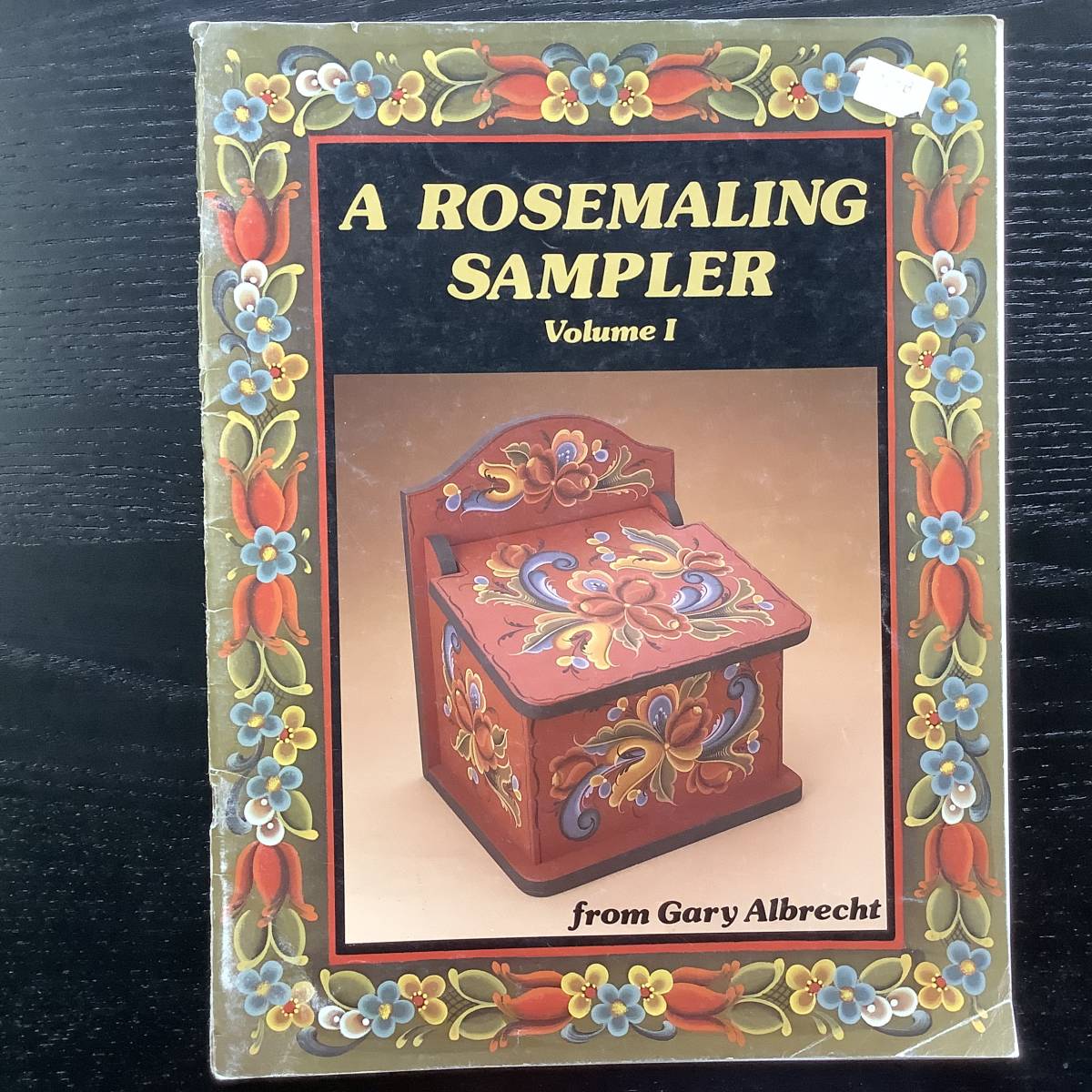  книга по рукоделию #ARTBOOK_OUTLET#64-151* бесплатная доставка распроданный ROSEMALING SAMPLER rose ma кольцо сэмплер Gary Albrecht TOLE высокий дизайн книжка 