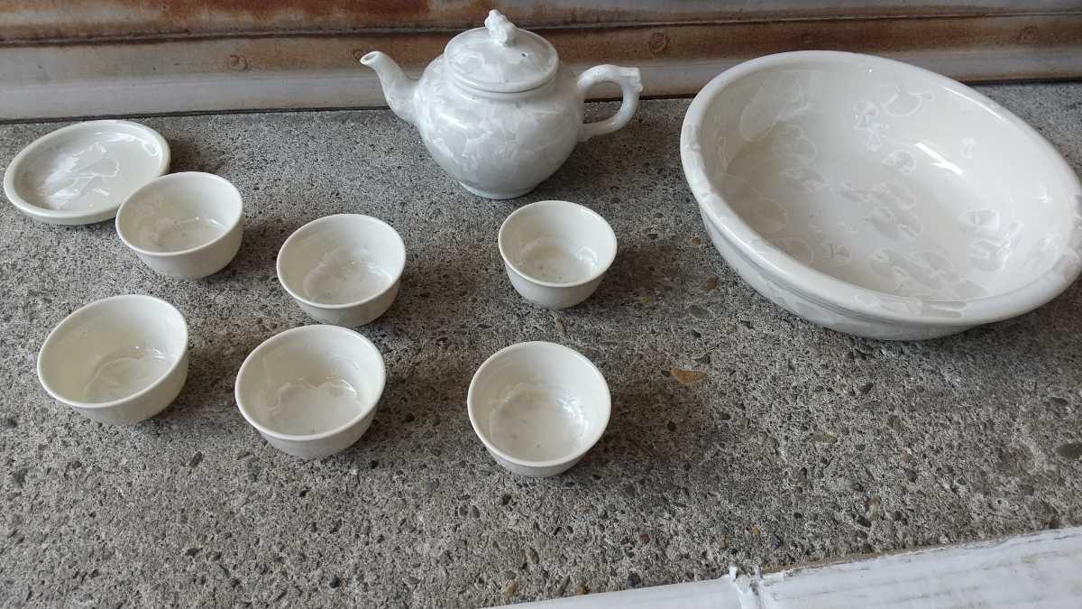ヤフオク! - 茶器セット 中国茶器 白磁 煎茶道具 急須 茶器 ヤフオク! - 茶器セット 中国茶器 白磁 煎茶道具 急須 茶器