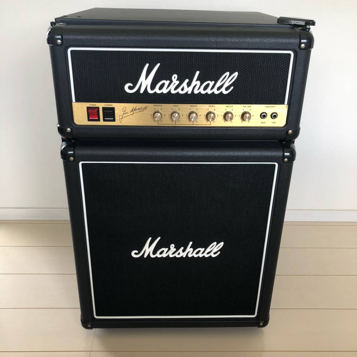 Marshall マーシャル 126L ギターアンプ型 冷蔵庫 海外モデル 良品 高品質 冷蔵庫