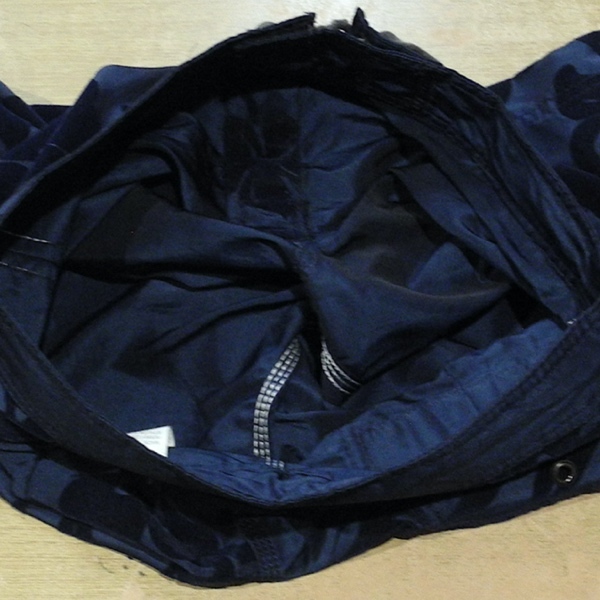BILLABONG Billabong 80\'s USA производства Old Vintage велюр спортивные брюки шорты для серфинга морская вода брюки шорты гибискус темно-синий M