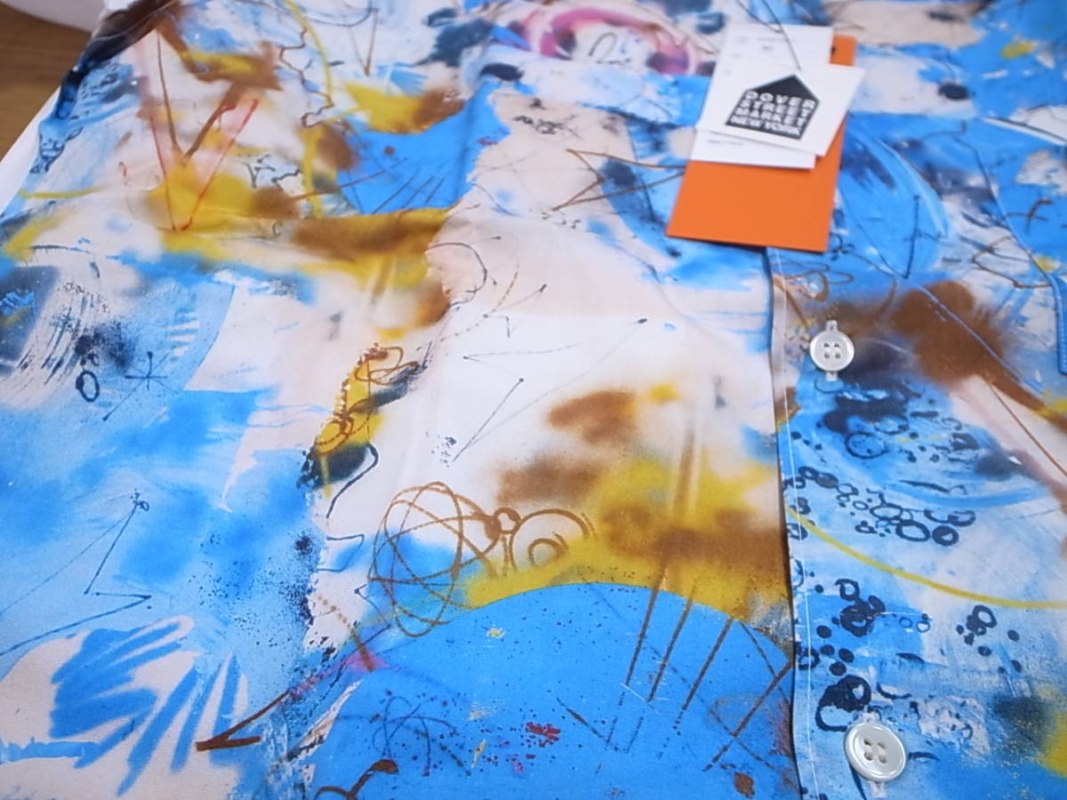 送料無料 即決】FUTURA x COMME des GARCONS SHIRT ホワイト M新品