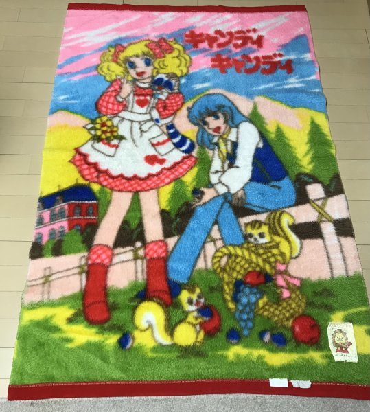 ☆即決☆ 送料無料☆キャンディキャンディ 毛布 子供用 ☆即決☆ 送料無料☆キャンディキャンディ 毛布 子供用