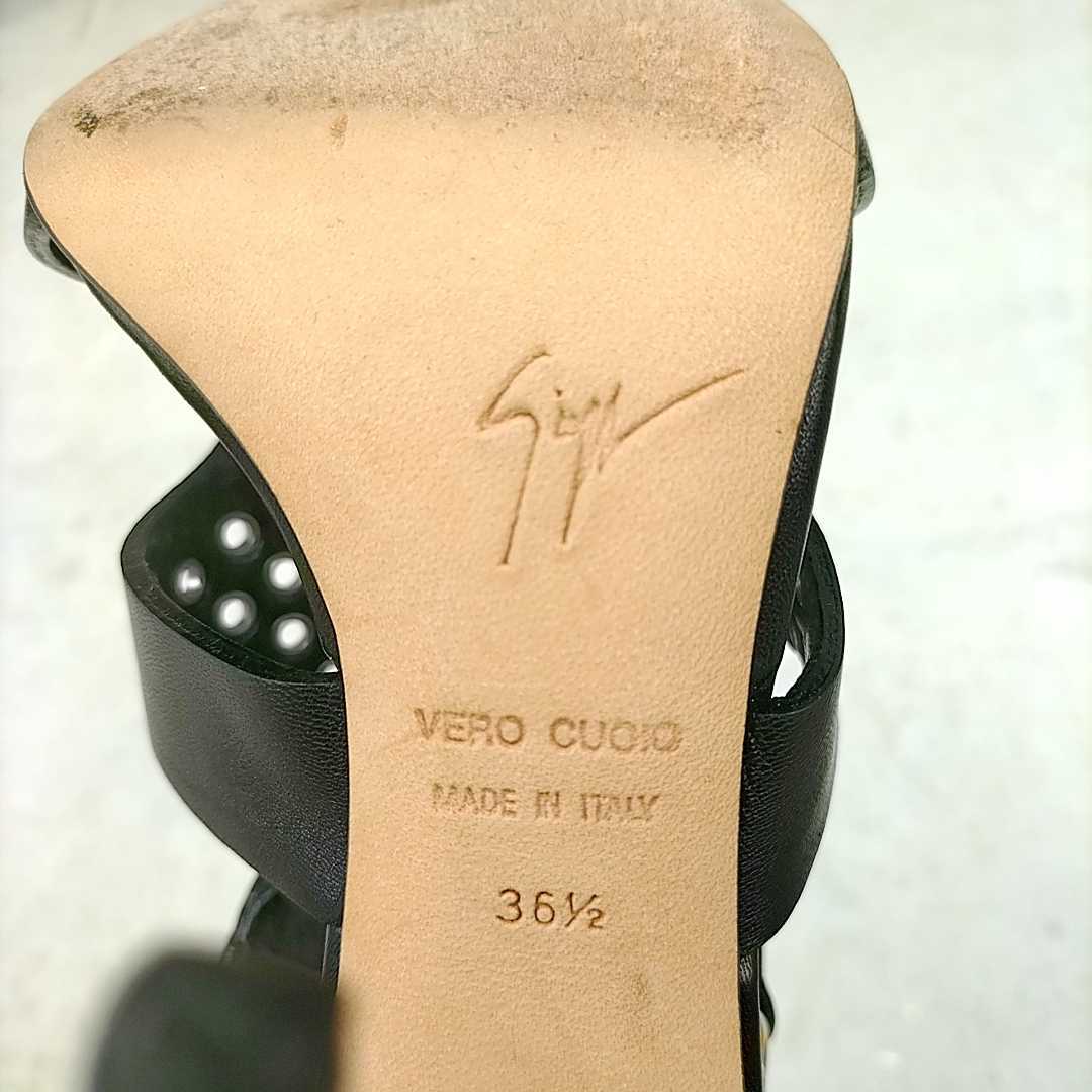 再再販! ZANOTTI GIUSEPPE 【美品】ジュゼッペザノッティ 直販最安値 36 ZANOTTI) ジュゼッペ・ザノッティ(GIUSEPPE 極美品 ミュール