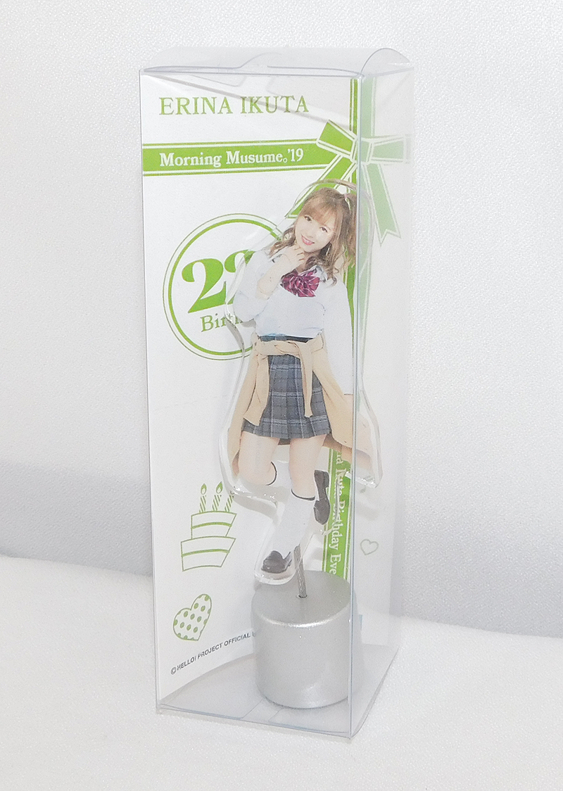 生田衣梨奈 2019 バースデーイベント アクリルクリップスタンド/モーニング娘。'19/グッズ/Hello! Project/FSK/Birthday Event