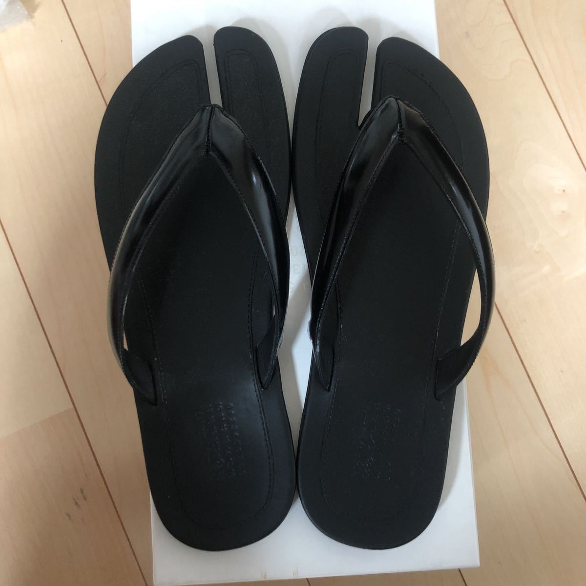 20SS メゾンマルジェラ Maison Margiela TABI SANDAL タビ レザー