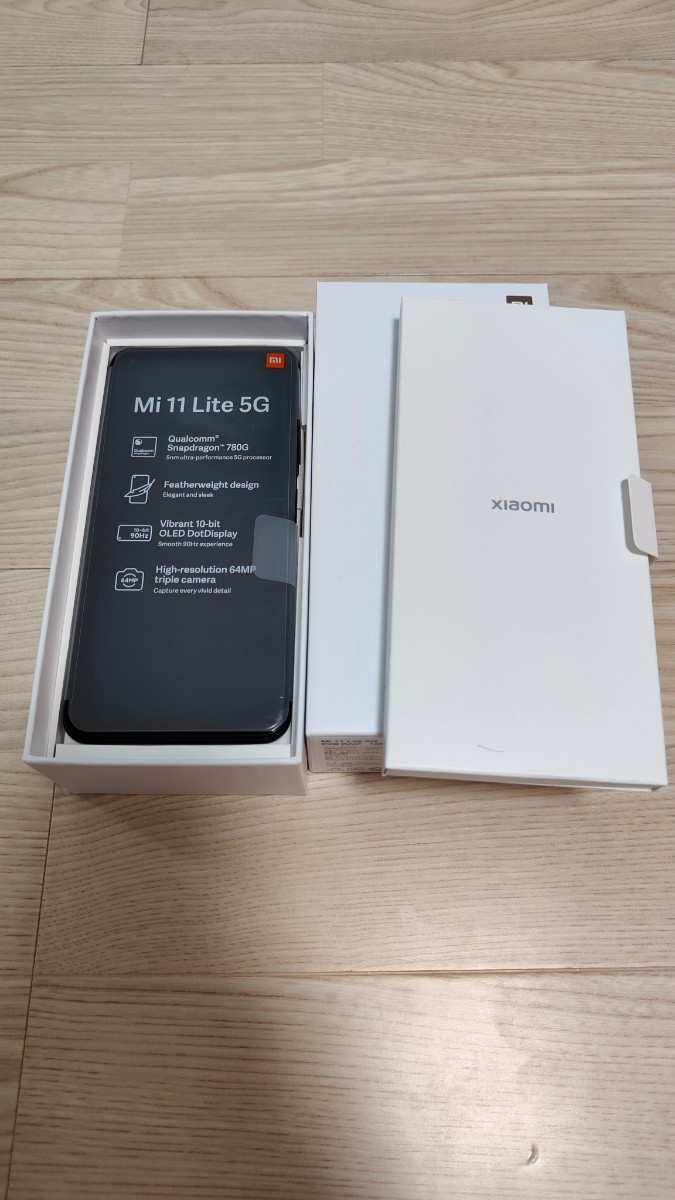 PayPayフリマ｜【極美品】Xiaomi Mi11 Lite 5G トリュフブラック