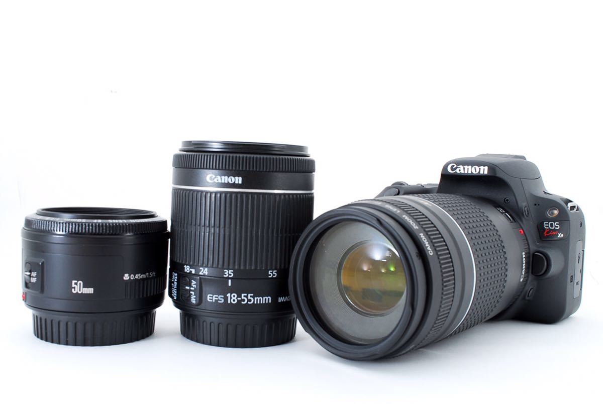 Canon EF28-80、Canon EF75-300標準&望遠（2セット）-