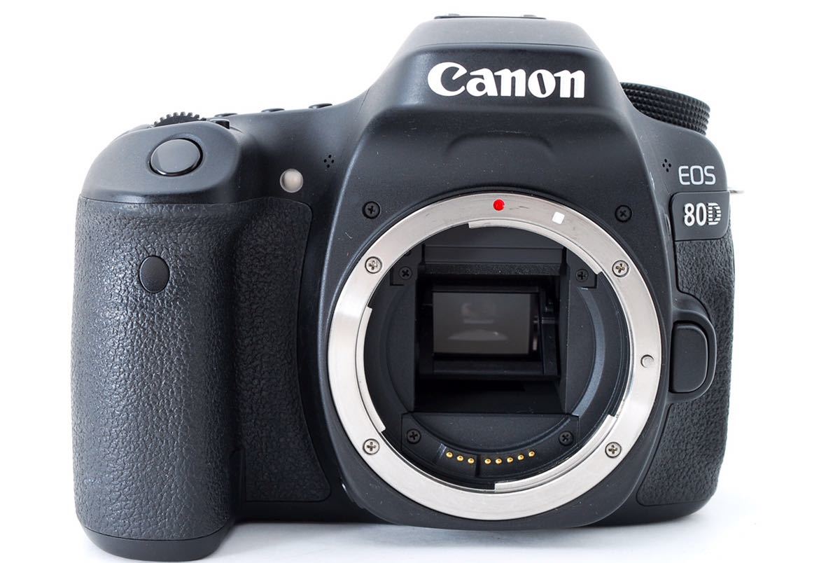 元箱付き 】 Canon キャノン EOS80D 、標準&望遠ダブルレンズセット