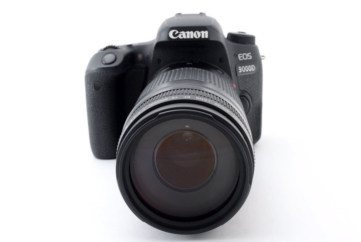 キャノン デジタル一眼レフカメラCanon EOS 9000D 標準&望遠ダブルレンズセットCanon EF 35-80mm F4-5.6Ⅲ Canon EF 75-300mm F4-5.6 II_画像2