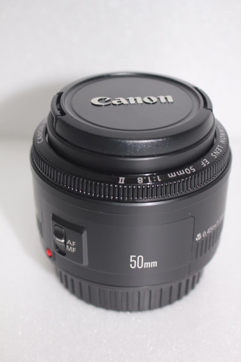 日本未入荷 キャノン☆単焦点レンズ☆Canon ii F1.8 EF50mm キヤノン