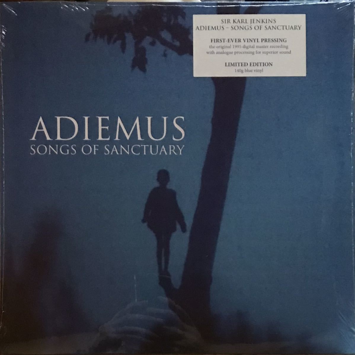 【 Adiemus Songs Of Sanctuary 】LP 12” Blue Vinyl アディエマス 聖なる海の歌声 癒し カール・ジェンキンス Karl Jenkins Soft Machine_画像1