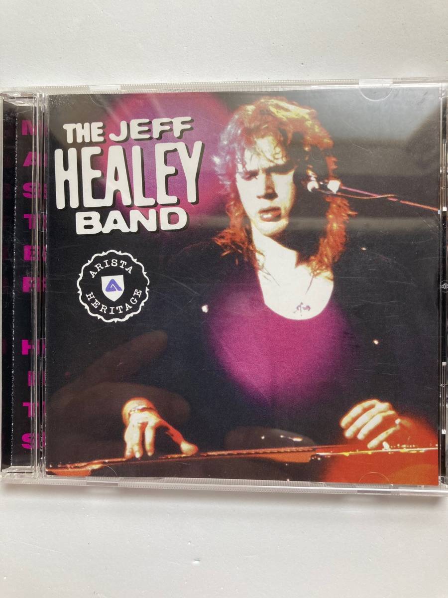【ブルースロック】ジェフ・ヒーリー（JEFF HEALEY BAND)「MASTER HITS」(レア）中古CD、USオリジナル初盤、BR-64の画像1