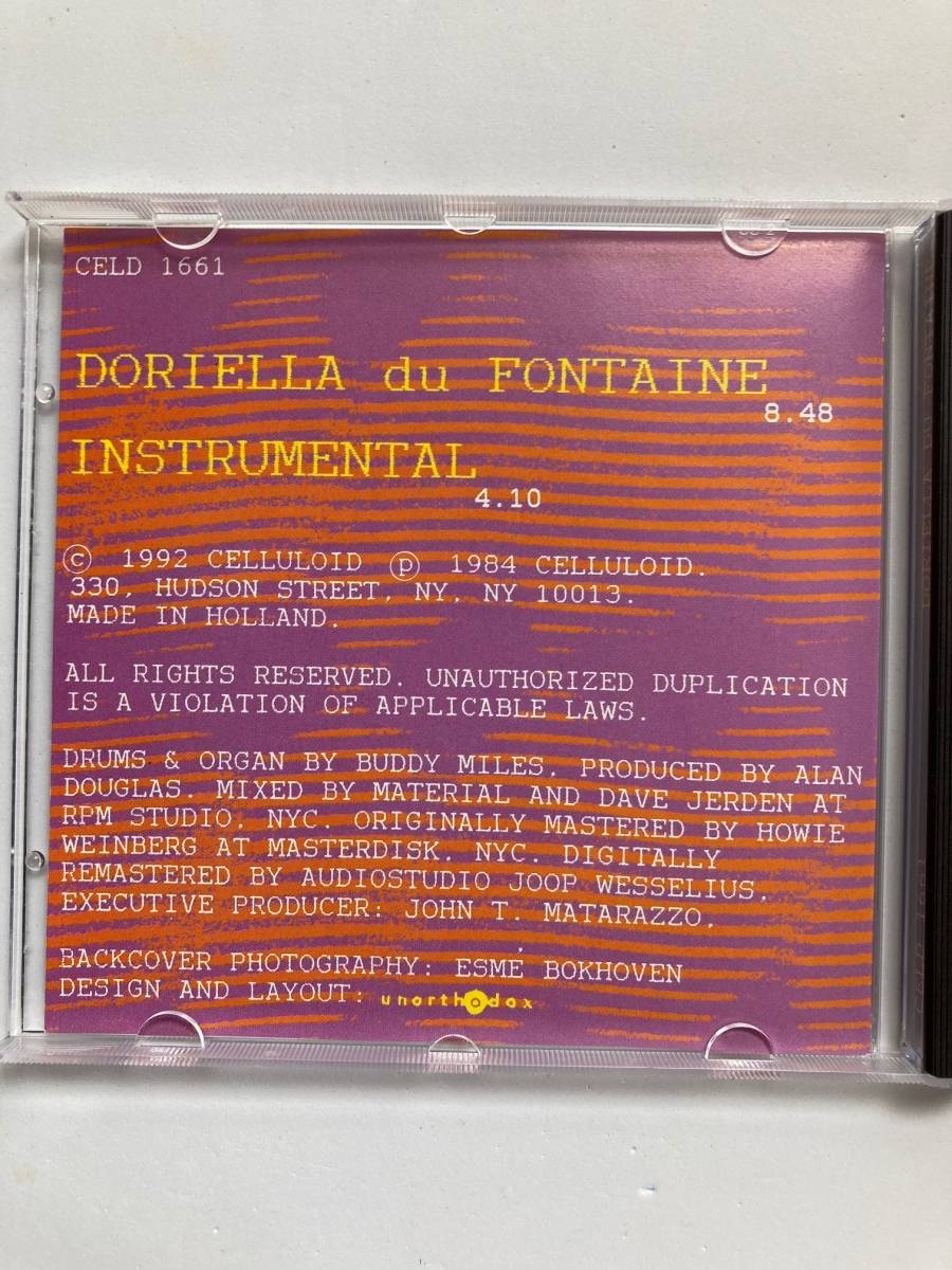 【R＆B/ファンク】ジミ・ヘンドリックス（JIMI HENDRIX/LIGHTNIN' ROD）「DORIELLA DU FONTAINE」(レア)中古CD、オランダオリジ初盤、RB-29_画像4