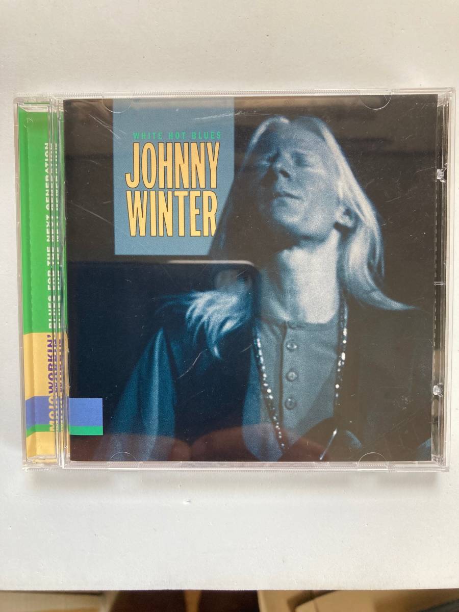 【ブルースロック/ブルース】ジョニー・ウィンター（JOHNNY WINTER)「WHITE HOT BLUES」(レア）中古CD、USオリジナル初盤、BR-83_画像1