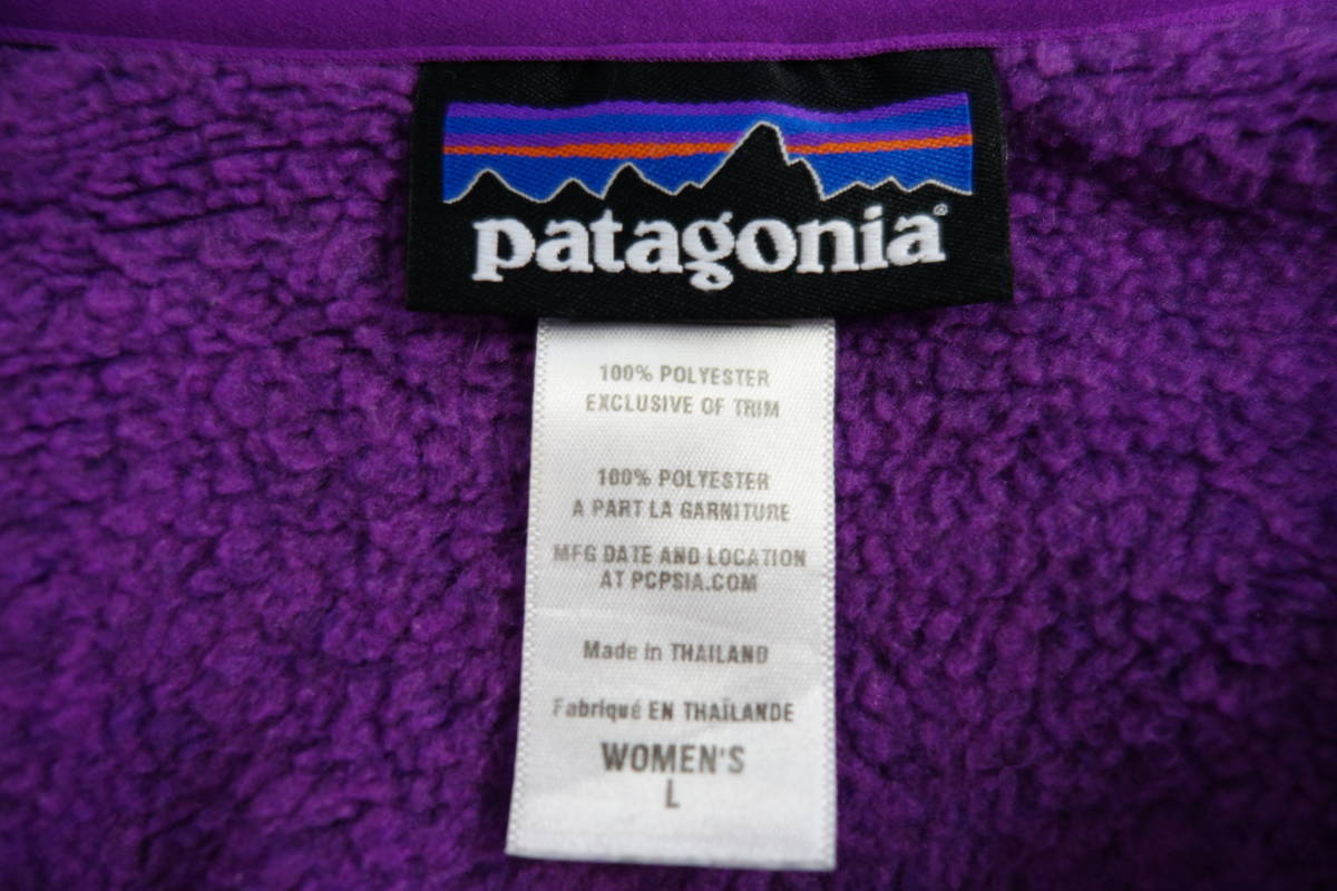 33W パタゴニア patagonia ニット風 ハーフジップフリーストップス【WOMENS L】_画像3