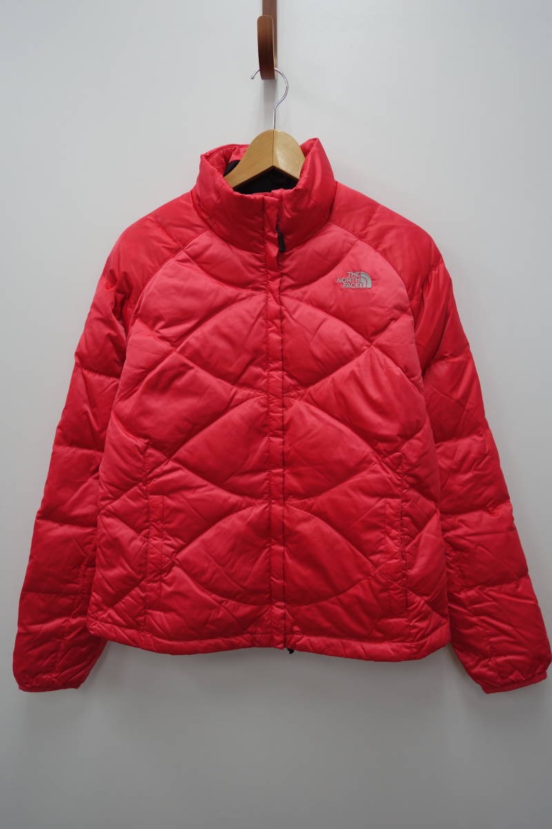 33W ノースフェイス THE NORTH FACE フルジップキルティングダウンジャケット 550フィル【WOMENS L】_画像1