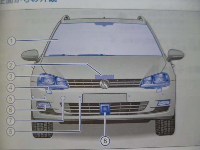 ★a1398★フォルクスワーゲン　Golf Variant　R Variant　ヴァリアント　バリアント　AUCJZ／AUCHP／AUCJXF　説明書　2015年11月　他★_画像3