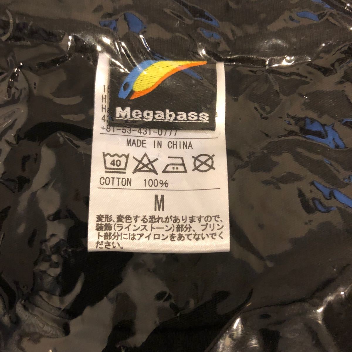 メガバス　megabass 30thラインストーン　Tシャツ