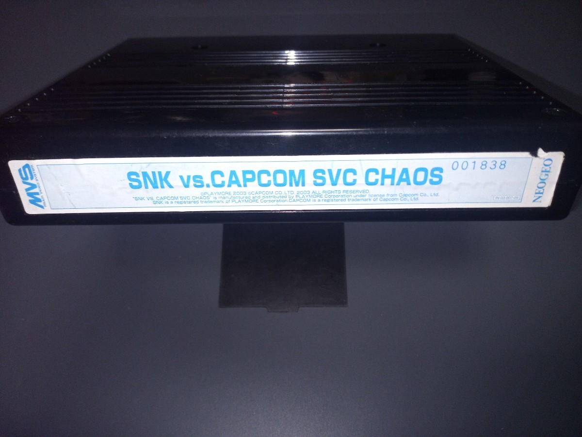 MVS SNK VS CAPCOM SVC CHAOS|Yahoo!フリマ(旧PayPayフリマ) MVS SNK VS CAPCOM SVC CHAOS|Yahoo!フリマ(旧PayPayフリマ)
