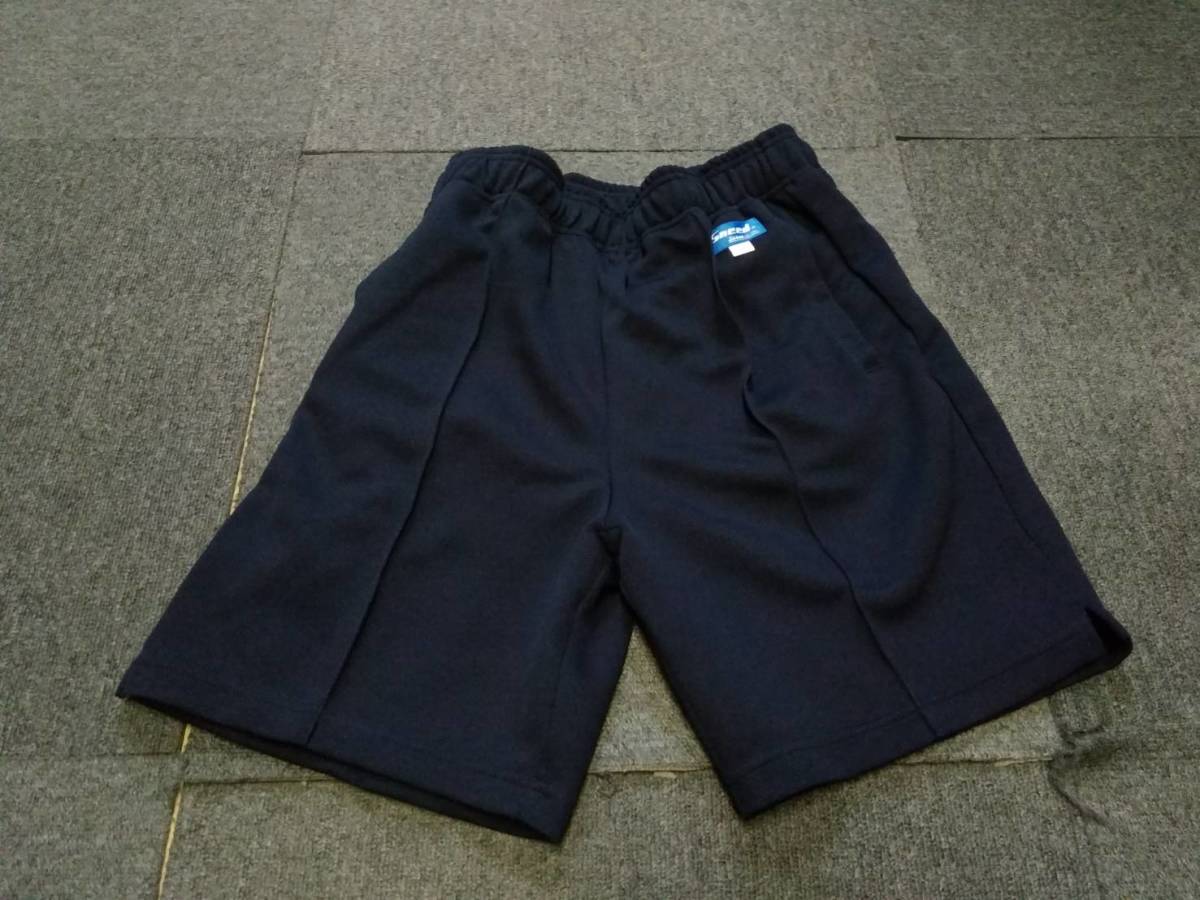  new goods shorts size LL navy blue *Sneed*tore bread * jersey * gym uniform * school sport wear * on. island *^10